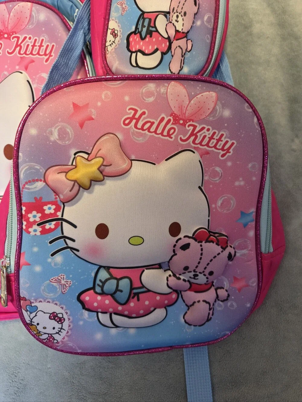 Hello Kitty Backpack 3 Pc. Set
